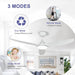 52 in. Ceiling Fan with Light and Remote, 3 Blade Low Noise Ceiling Fan, Indoor Modern Fan for Bedroom Living Room, Outdoor Patio Fans-10-ErisView