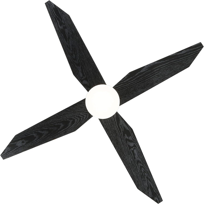 52 in. Ceiling Fan with Light and Remote, Gold Flush Mount Low Profile Ceiling Fan and Light, Quiet Ceiling Fan Summer Winter for Bedroom Living Room-8-ErisView