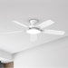 52 in. Ceiling Fan with Lights, Black Silent Ceiling Fan . Dimmable Ceiling Fan Light with Reversible Blades-10-ErisView