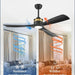 52 in. Ceiling Fan with Lights and Remote Control, Modern Reversible Ceiling Fan for Bedroom Living Room, Patio Porch Ceiling Fans-16-ErisView