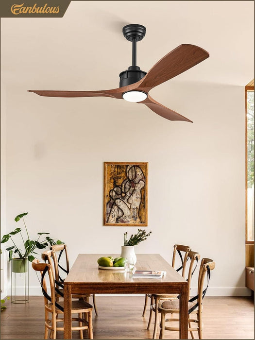 52 in. Ceiling Fan with Lights and Remote Control, Modern Reversible Ceiling Fan for Bedroom Living Room, Patio Porch Ceiling Fans-7-ErisView