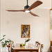 52 in. Ceiling Fan with Lights and Remote Control, Modern Reversible Ceiling Fan for Bedroom Living Room, Patio Porch Ceiling Fans-7-ErisView