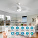 52 in. Ceiling Fan with RGB Dimming LED Light Music Bluetooth Speaker Remote Control, Reversible Ceiling Fan Summer Winter for Living Room Bedroom-38-ErisView