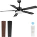 52 in. Ceiling Fan with Remote, Bedroom Ceiling Fans with Lights, Quiet Reversible Fan for Summer Winter, Modern Ceiling Fan for Living Room Dining Room-9-ErisView