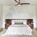 52 in. Ceiling Fan with Remote and Additional Wall Control, Distressed Koa Ceiling Fan-6-ErisView