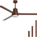 52 in. Ceiling Fans with Lights and Remote, Black Ceiling Fan with Remote, Outdoor Ceiling Fans with Light, Farmhouse Patio-44-ErisView