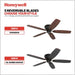 52 in. Classic Flush Mount Indoor LED Ceiling Fan with Light, Pull Chain, Quick-2-Hang, Fast Ceiling Fan Summer Winter, Brushed Nickel Ceiling Fan-55-ErisView