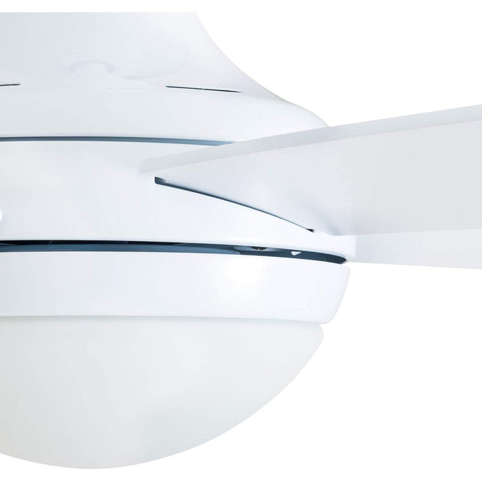 52 in. Contemporary Ceiling Fan with Light, Farmhouse Remote Control Recessed Ceiling Fan Light Fixture, 5 Blades White Grey Oak Ceiling Fan-11-ErisView