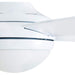 52 in. Contemporary Ceiling Fan with Light, Farmhouse Remote Control Recessed Ceiling Fan Light Fixture, 5 Blades White Grey Oak Ceiling Fan-14-ErisView