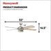 52 in. Contemporary Ceiling Fan with Light, Indoor Ceiling Fan and Light Remote Control, Reversible Ceiling Fan, Brushed Nickel Ceiling Fan-6-ErisView