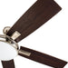 52 in. Contemporary Ceiling Fan with Light, Indoor Ceiling Fan and Light Remote Control, Reversible Ceiling Fan Winter Summer, Brushed Nickel Ceiling Fan-11-ErisView