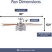 52 in. Crystal Chandelier Remote Control Ceiling Fans, Brushed Nickel Ceiling Fan-7-ErisView