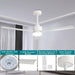 52 in. Dimmable Outdoor Ceiling Fan for Patio, White Ceiling Fan, Outdoor Ceiling Fan with Light and Remote, Farmhouse Ceiling Fan with Light-6-ErisView