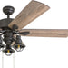 52 in. Farmhouse Ceiling Fan and Light Remote Control, Bronze Reversible Fan in Winter Summer-5-ErisView