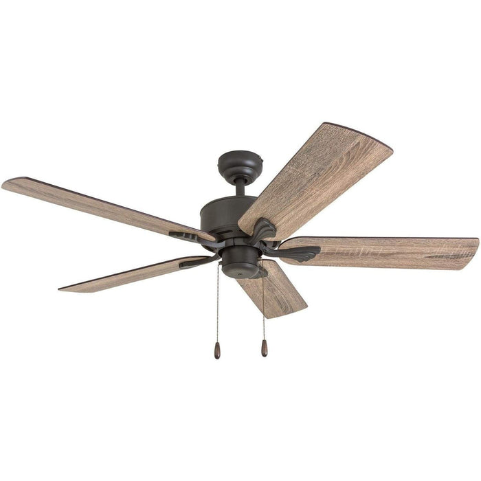 52 in. Farmhouse Ceiling Fan and Light Remote Control, Reversible Fan in Winter Summer-10-ErisView