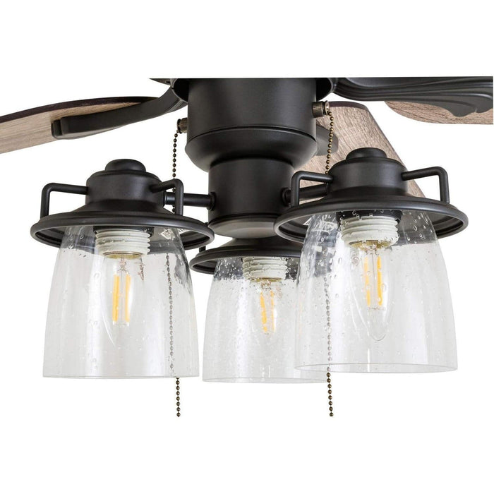 52 in. Farmhouse Ceiling Fan and Light Remote Control, Reversible Fan in Winter Summer-5-ErisView