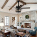 52 in. Farmhouse Ceiling Fan with 3 Lights 5 Wood Blades, Reversible Ceiling Fan for Living Room Dining Room-ErisView