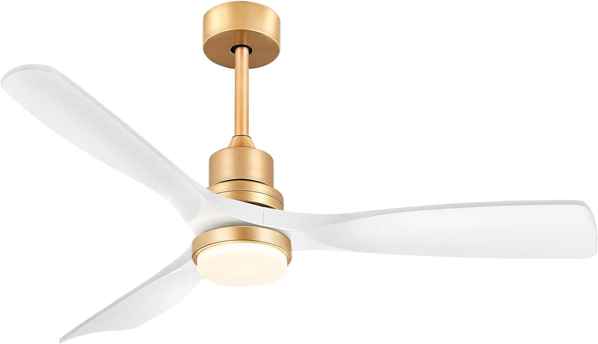 52 in. Farmhouse Remote Control Ceiling Fan and Light, Outdoor Fan for Patio, Modern Reversible Quiet Ceiling Fans-15-ErisView