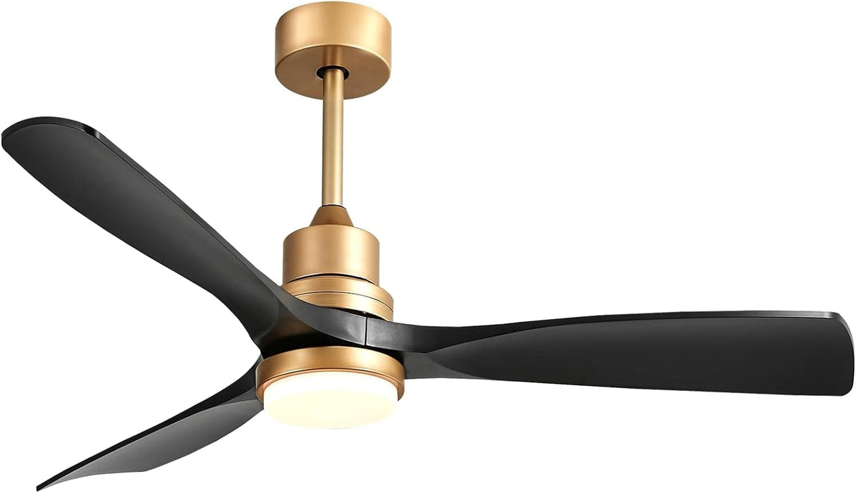 52 in. Farmhouse Remote Control Ceiling Fan and Light, Outdoor Fan for Patio, Modern Reversible Quiet Ceiling Fans-22-ErisView