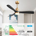 52 in. Farmhouse Remote Control Ceiling Fan and Light, Outdoor Fan for Patio, Modern Reversible Quiet Ceiling Fans-25-ErisView