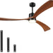 52 in. Farmhouse Remote Control Ceiling Fan and Light, Outdoor Fan for Patio, Modern Reversible Quiet Ceiling Fans-35-ErisView