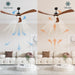 52 in. Farmhouse Remote Control Ceiling Fan and Light, Outdoor Fan for Patio, Modern Reversible Quiet Ceiling Fans-40-ErisView