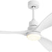 52 in. Farmhouse Remote Control Ceiling Fan and Light, Outdoor Fan for Patio, Modern Reversible Quiet Ceiling Fans-8-ErisView