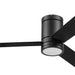52 in. Flush Mount Contemporary Ceiling Fan with Light, Indoor Modern LED Remote Control Ceiling Fans, Reversible Fan for Summer Winter-1-ErisView