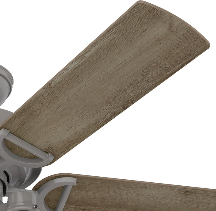 52 in. Grey Finish Ceiling Fan, Ceiling Hugger Ceiling Fans, Industrial Ceiling Fan with Light-11-ErisView