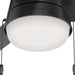 52 in. Hugger Ceiling Fans, Matte Black Outdoor Fan, Indoor Outdoor Ceiling Fans with LED Light Kit and Pull Chain-5-ErisView