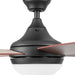 52 in. Indoor 5 Blades Bronze Remote Control Fan, Contemporary Ceiling Fan with Light, Dimmable Recessed Ceiling Fan LED Light Frosted Fixture-16-ErisView