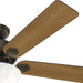 52 in. Indoor Bronze Ceiling Fan, LED Traditional Ceiling Fan with Bright Light, Pull Chains, Reversible Fan for Summer Winter, Hugger Ceiling Fans-6-ErisView