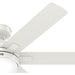 52 in. Indoor Bronze Ceiling Fan with Bright LED Light Kit, Remote Control, Reversible Ceiling Fan, Hugger Ceiling Fans-2-ErisView