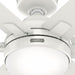 52 in. Indoor Bronze Ceiling Fan with Bright LED Light Kit, Remote Control, Reversible Ceiling Fan, Hugger Ceiling Fans-4-ErisView
