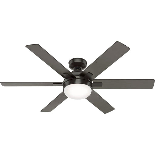 52 in. Indoor Bronze Ceiling Fan with Bright LED Light Kit, Remote Control, Reversible Ceiling Fan, Hugger Ceiling Fans-1-ErisView