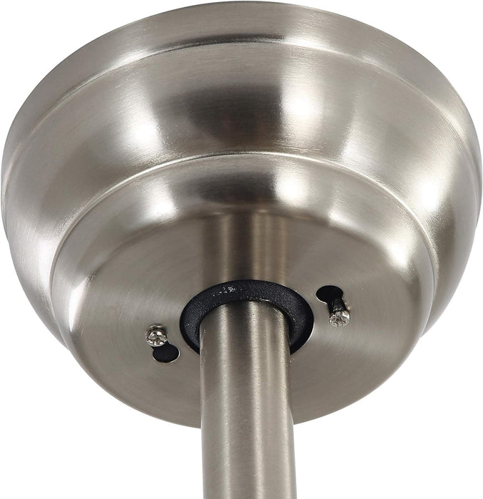 52 in. Indoor Ceiling Fan Light Fixture with Remote and Switch, LED Brushed Nickel Ceiling Fan for Bedroom Living Room Fan Dining Room-8-ErisView