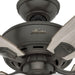 52 in. Indoor Ceiling Fan with LED Light and Pull Chain Control, Brushed Nickel Ceiling Fan, Hugger Ceiling Fans-5-ErisView
