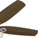 52 in. Indoor Ceiling Fan with Pull Chain Control, Brushed Nickel Ceiling Fan, Hugger Ceiling Fans-10-ErisView