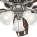 52 in. Indoor Ceiling Fan with Pull Chain Control, Brushed Nickel Ceiling Fan, Hugger Ceiling Fans-6-ErisView