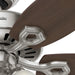 52 in. Indoor Ceiling Fan with Pull Chain Control, Brushed Nickel Ceiling Fan, Hugger Ceiling Fans-7-ErisView