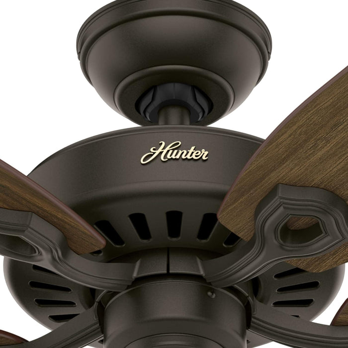 52 in. Indoor Ceiling Fan with Pull Chain Control, Metal Blade Fan, Bronze Ceiling Fan, Hugger Ceiling Fans-8-ErisView
