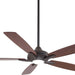 52 in. Indoor Ceiling Fan with Recessed Ceiling Fan LED Dimmable Light In Oil Rubbed Bronze Ceiling Fan-5-ErisView