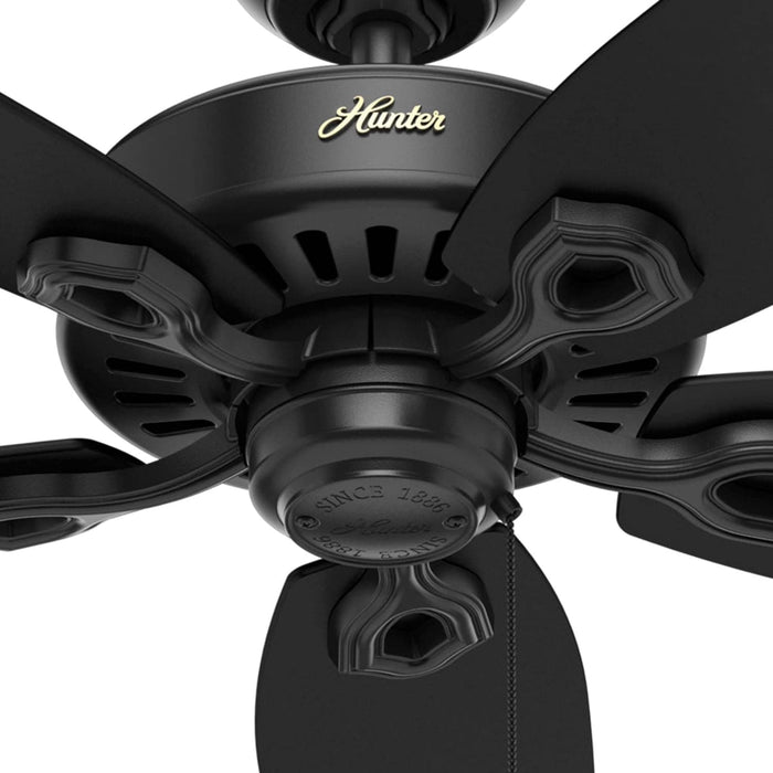 52 in. Indoor Ceiling Fans without Lights, Matte Black Outdoor Fan, Exterior Ceiling Fans-6-ErisView