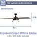 52 in. Indoor Contemporary Ceiling Fan with Light Pull Chain, Modern Fan with Light, Reversible Fan for Summer Winter-5-ErisView