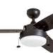52 in. Indoor Contemporary Ceiling Fan with Light Pull Chain, Modern Fan with Light, Reversible Fan for Summer Winter-7-ErisView