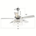 52 in. Indoor Crystal Ceiling Fan with Light and Remote Control, Modern Ceiling Fan Chandelier with Cage for Living Room-ErisView