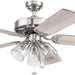 52 in. Indoor Farmhouse Matte Nickel LED Ceiling Fan with Light Pull Chain, Reversible Fan in Winter Summer-5-ErisView