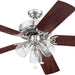 52 in. Indoor Farmhouse Matte Nickel LED Ceiling Fan with Light Pull Chain, Reversible Fan in Winter Summer-6-ErisView