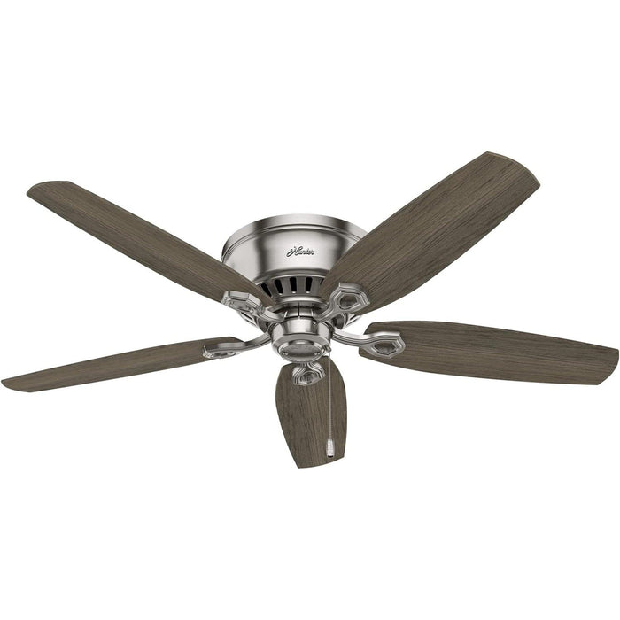 52 in. Indoor LED Ceiling Fan with Pull Chains, Brushed Nickel Ceiling Fan, Traditional Ceiling Fan with Bright Light, Fast Ceiling Fan Summer Winter -11-ErisView