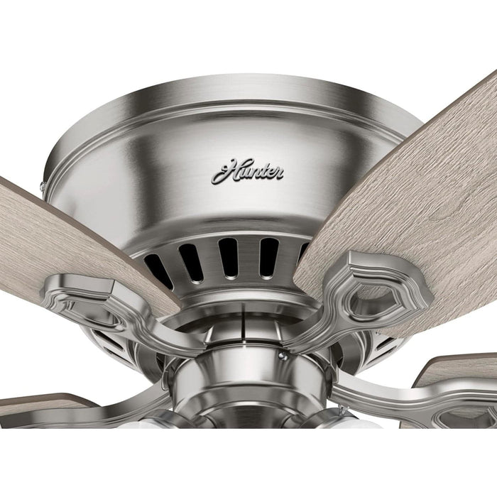 52 in. Indoor LED Ceiling Fan with Pull Chains, Brushed Nickel Ceiling Fan, Traditional Ceiling Fan with Bright Light, Fast Ceiling Fan Summer Winter -8-ErisView